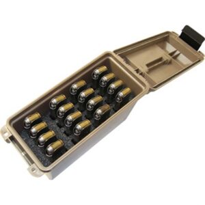 MTM Tactical Mag Can Single-Stack 1911, 16 Magazines, Dark Earth