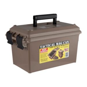 MTM Tactical Mag Can AR-15, 15 Magazines, Dark Earth