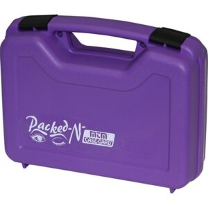MTM Single Handgun Case Up to 4-Inch Barrel, Purple