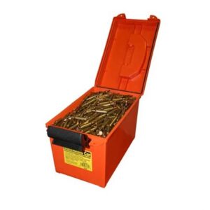 MTM O-Ring Sealed Ammo Can for Bulk Ammo, Orange