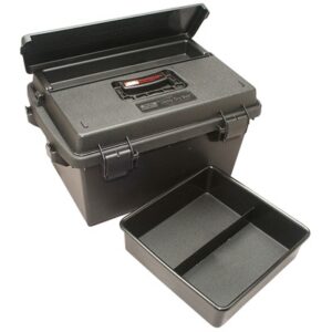 MTM Sportsmen's Plus Utility Dry Box, O-Ring Sealed, 19x13x10.4 Inch, Black