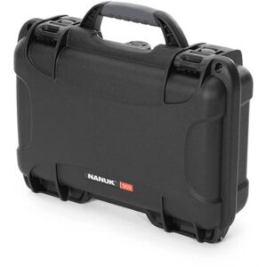 Nanuk 909 Waterproof Hard Case, Black, Cubed Foam
