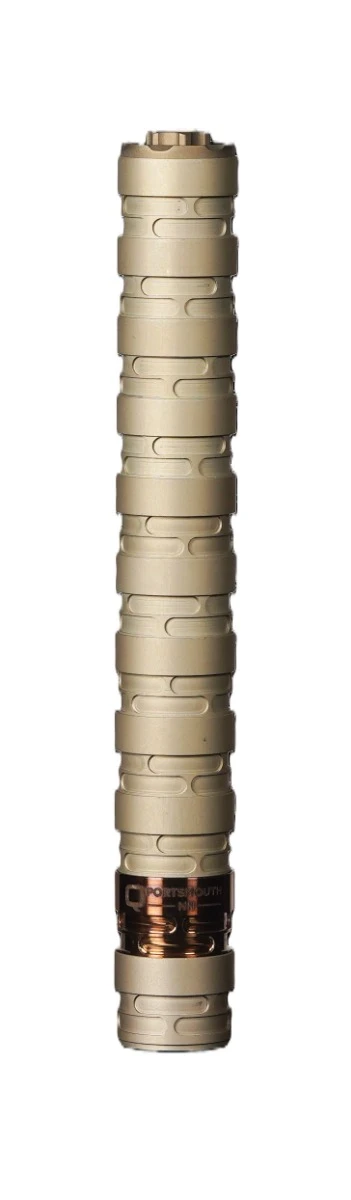 Q Erector .22 LR Modular Suppressor, Clear Anodize