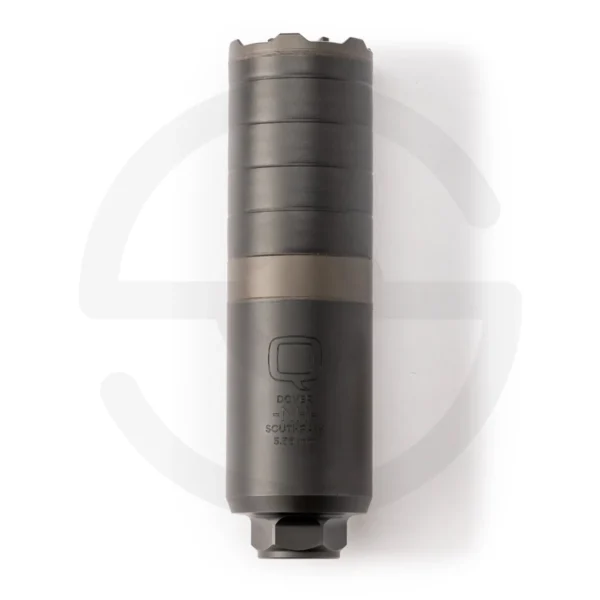 Q Southpaw 5.56 NATO Suppressor, Inconel and Stainless Steel, Quickie