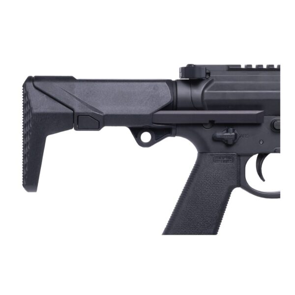 Q Shorty Stock, Black, 2-Position Mil-Spec AR/M4