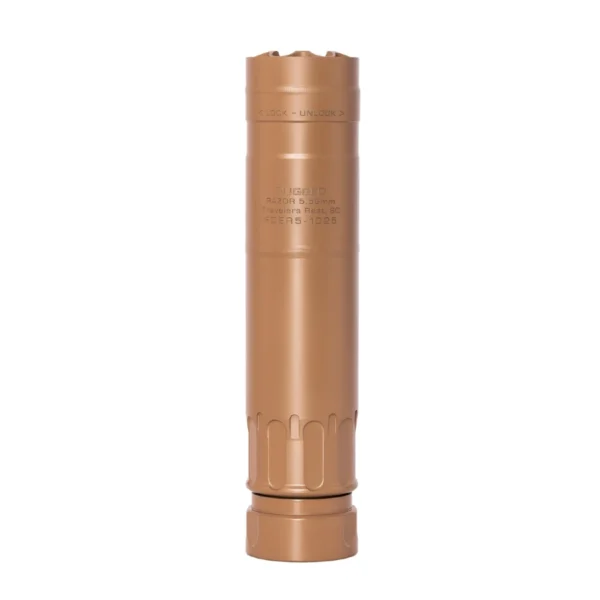 Rugged Suppressors Razor556 5.56 NATO Suppressor in FDE
