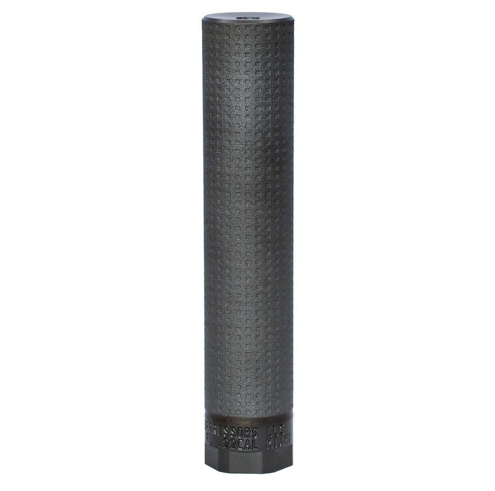 Resilient Suppressors Miami Rimfire Suppressor, Gray Titanium Anodized - RESILIENT SUPPRESSORS