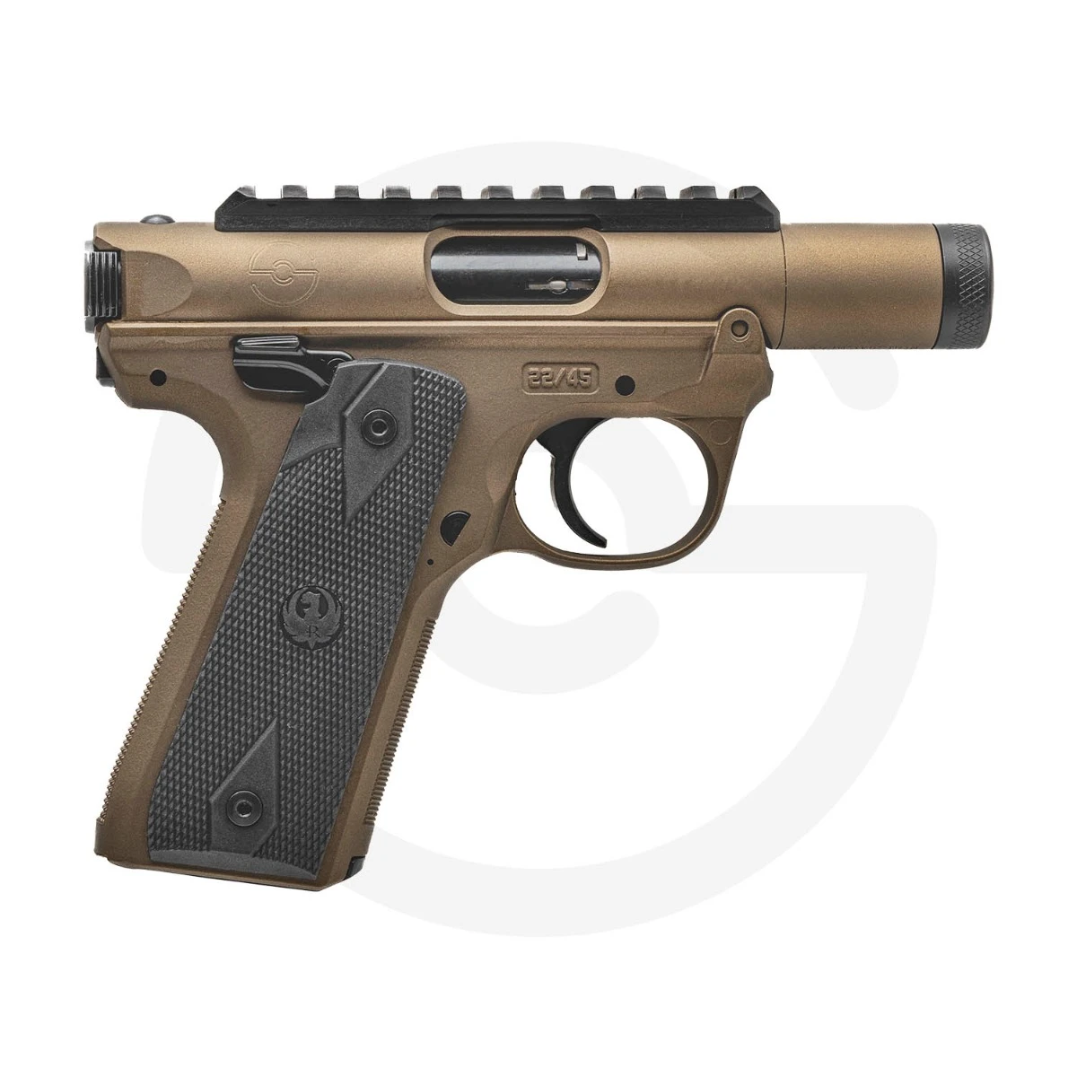 Ruger Mark IV 22/45 Tactical Pistol - Burnt Bronze - Ruger