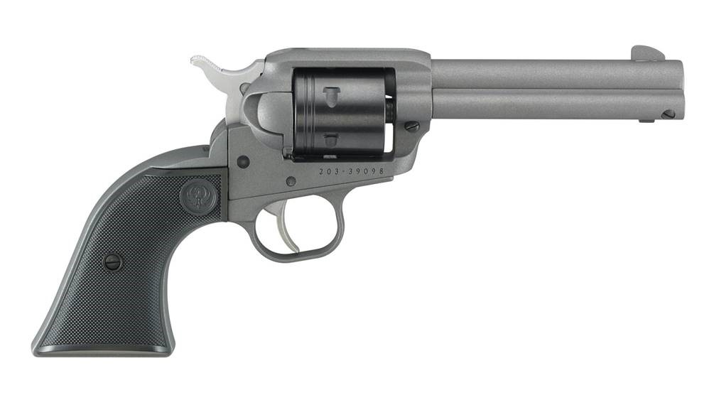 Ruger Wrangler Single-Action Revolver, .22 LR, 4.62-Inch Barrel, Tungsten Cerakote