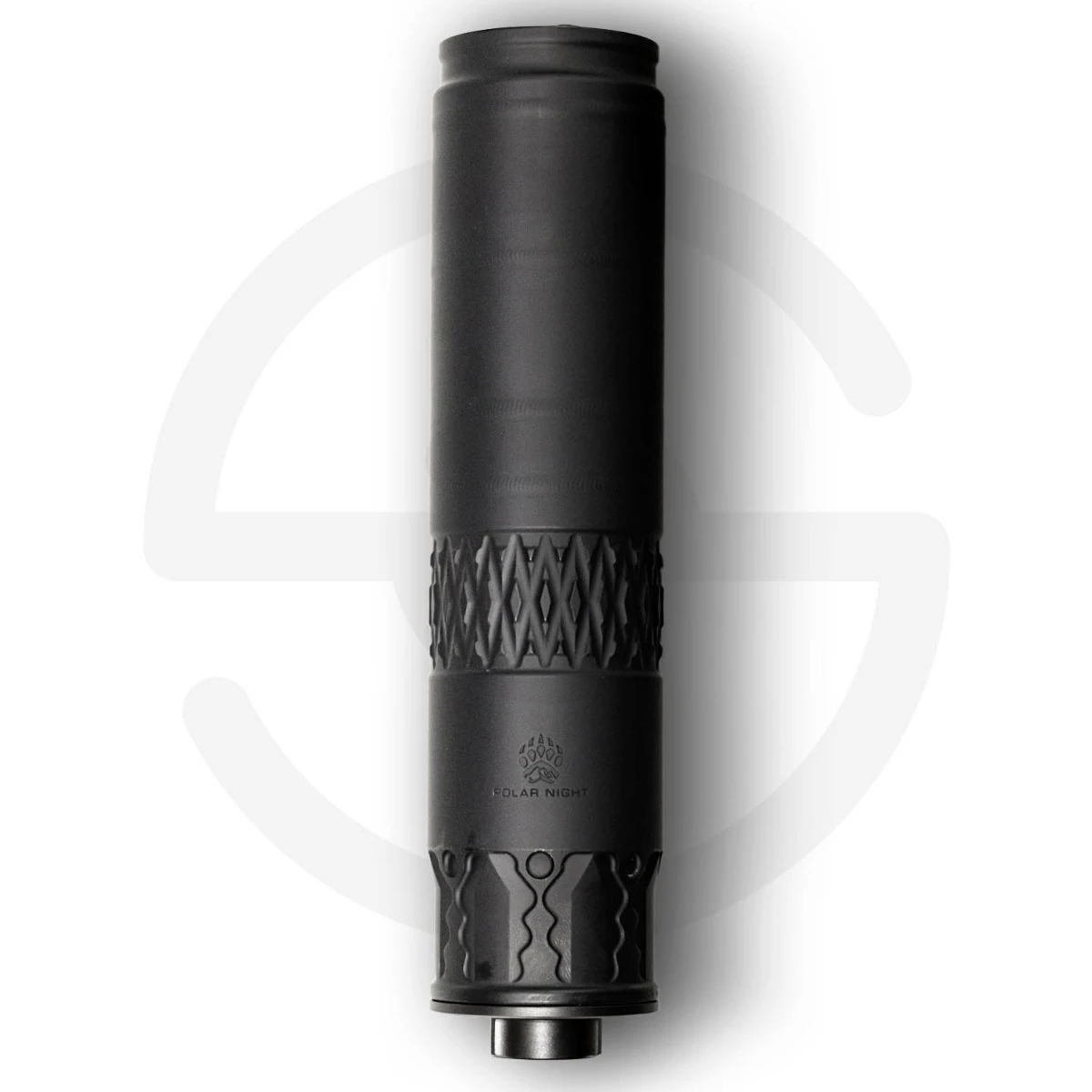 Rugged Alaskan360Ti Polar Night Titanium Suppressor, Black Cerakote - Rugged Suppressors