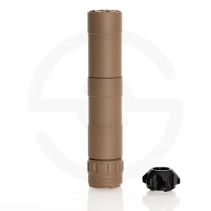Rugged Suppressors Mustang22 Lightweight .22 LR Suppressor, FDE
