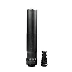 Siege ROC556L 5.56mm Suppressor, QD Stronghold HUB, Black Nitride - 