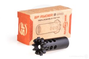 SureFire Ryder 9 Piston, 1/2x28 Thread, Black Nitride