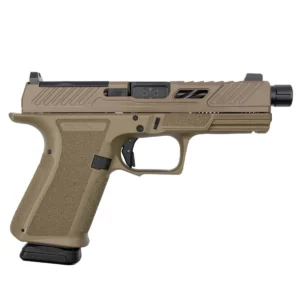 Shadow Systems MR920 Elite FDE Pistol, 9mm, Threaded Barrel, Night Sights, 15+1