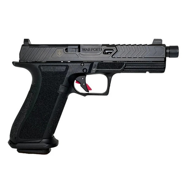 Shadow Systems War Poet DR920 Elite Full-Size Pistol, 9mm, Threaded, Night Sights, 17+1