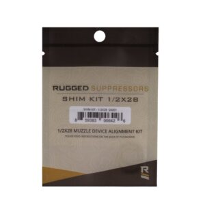 Rugged Suppressors .338 Shim Kit, 3/4x24, M18x1, M18x1.5
