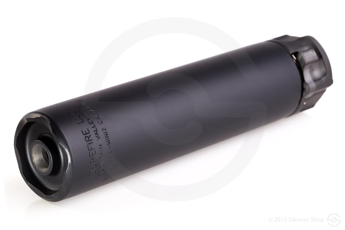 SureFire SOCOM762-MINI2 Fast-Attach 7.62mm Suppressor, Black