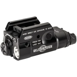 SureFire XC2 Ultra-Compact Weapon Light and Red Laser Sight, 300 Lumens