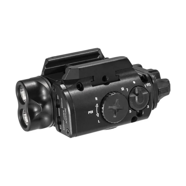 SureFire XVL2 IRC Light/Laser Module, 400 Lumens, White LED, Green and IR Lasers, Black