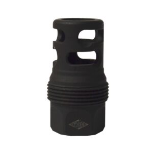 YHM sRx Short Muzzle Brake, 11/16x24 Thread, .45 Cal
