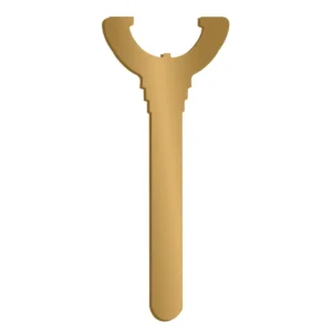 Yankee Hill Machine VICTRA Series Spanner Wrench, 5-Inch Zinc-Coated Steel