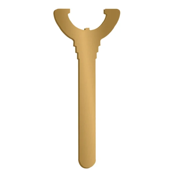 Yankee Hill Machine VICTRA Series Spanner Wrench, 5-Inch Zinc-Coated Steel
